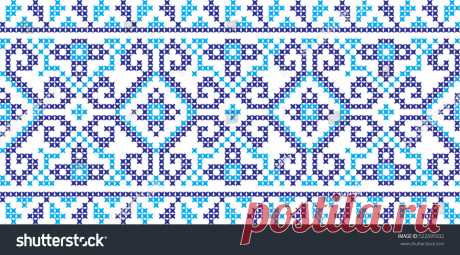 Embroidered Crossstitch Pattern Ukrainian National: стоковая векторная графика (без лицензионных платежей), 522695932 Embroidered Crossstitch Pattern Ukrainian National: стоковые изображения в HD и миллионы других стоковых фотографий, иллюстраций и векторных изображений без лицензионных платежей в коллекции Shutterstock.  Ежедневно добавляются тысячи новых высококачественных фотографий.