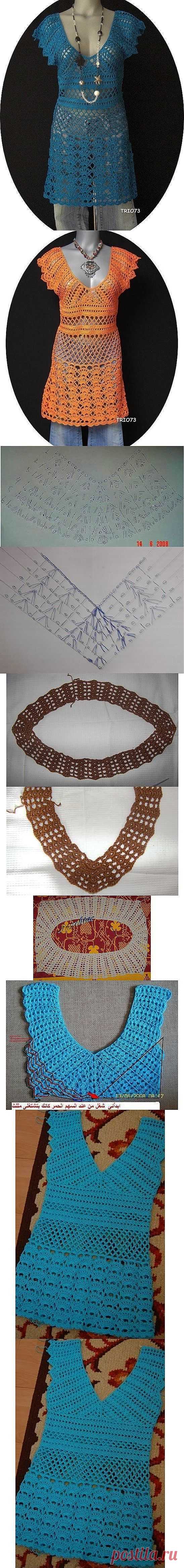 Lindo! Vestido ou túnica? | Crochet Clothes