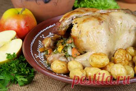 Курица, фаршированная по-молдавски - Блюда из мяса птицы