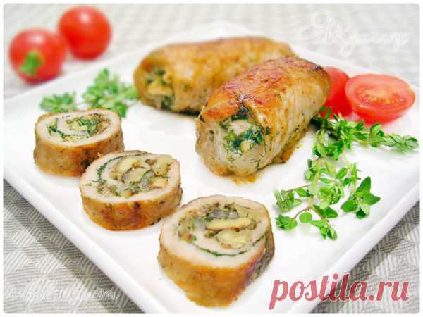 Рулет из говядины (с черносливом, грибами, шашлык): рецепты