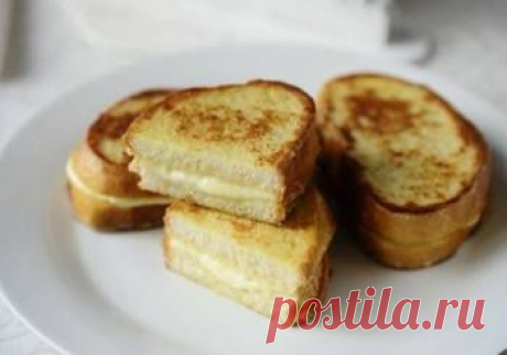 Гренки с сыром