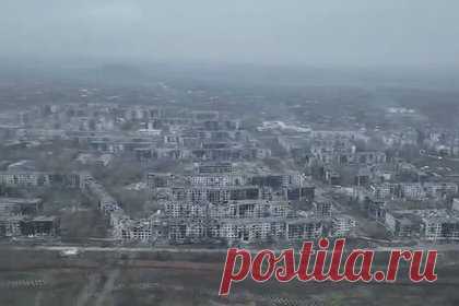 Почти окруженный армией России Димитров в ДНР сняли на видео