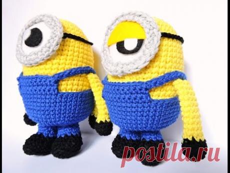 Minion Amigurumi en español paso a paso - Amigurumi Minions Tutorial