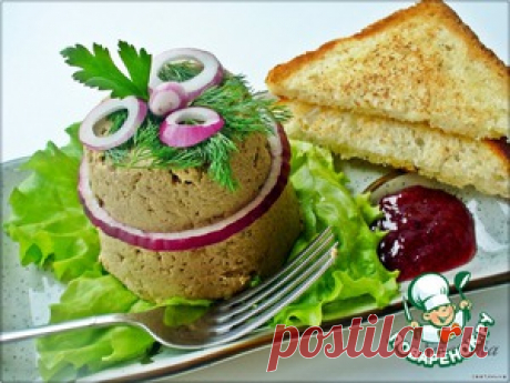 Печеночный паштет - кулинарный рецепт