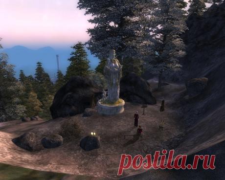 Святилище Намиры в горах Джерол к юго-востоку от Брумы и к северо-востоку от пересечения Оранжевой и Серебряной дорог.