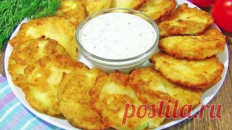 Кабачки в обалденно вкусном сырном кляре.