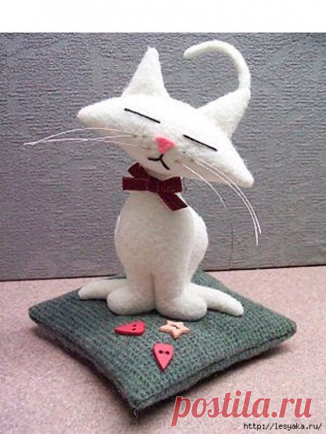 Кошки и коты своими руками - более 20 выкроек! - Куклы и игрушки - Женский Мир
