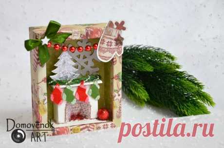 Необычные открытки коробочки своими руками | Домовёнок-Арт