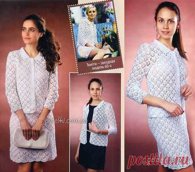 Схемы вязаных юбок, шорт, брюк крючком и спицами » Страница 3