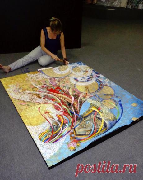 Красочный пэчворк Sandra Freitas