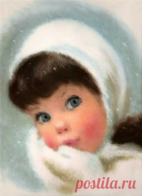 Очаровательные глазки... Frances Hook.