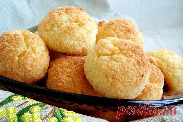 Кокосовое печенье без муки — Женская страничка