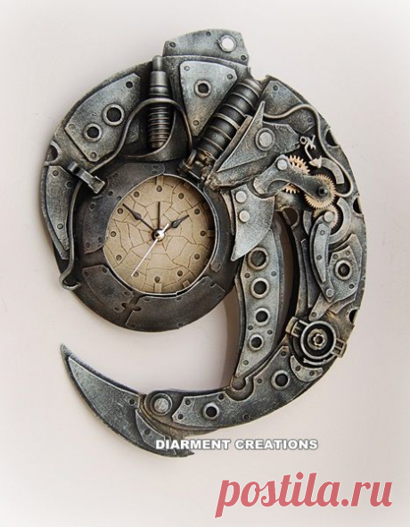 Steampunk Spiral Time clock by Diarment.deviantart.com on @deviantART | Steam punk | Spiral, Clocks and deviantART