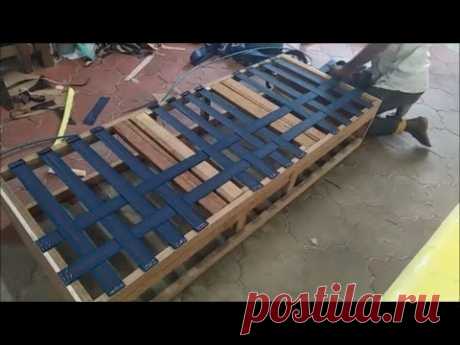 How to Make Sofa Step by step | Import model sofa set making | Sofa/couch making belt/cushion