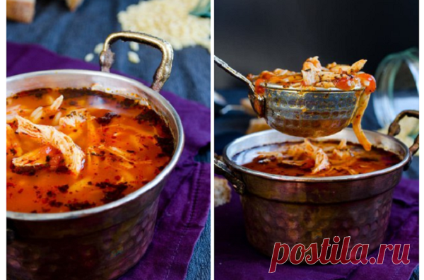 Обалденный томатный суп с курицей. Вы точно будете в восторге!