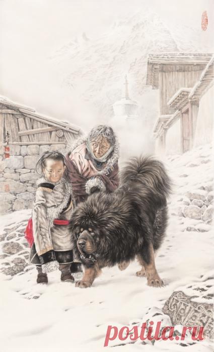 Работы художника Тан Цзяна (Tang Jiang). Часть 2. (48 фото)