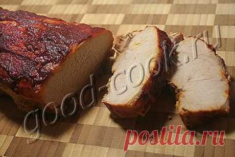 запеченное мясо в пряной глазури, рецепт приготовления
