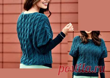 Модно, стильно и просто | Изделия со схемами для вязания Подборка модных женских изделий со схемами для вязания крючком и спицами