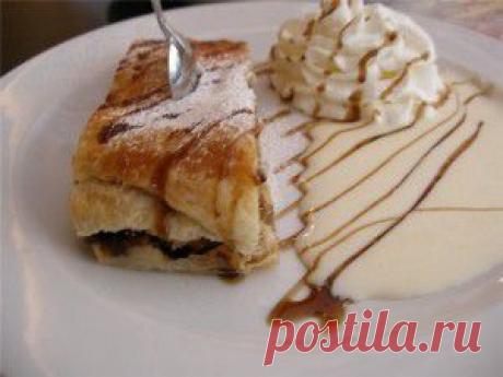 Австрийский яблочный штрудель