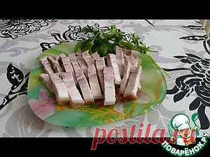 Копченое сало в мультиварке - кулинарный рецепт