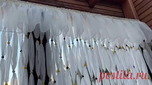 Отличная переделка старых тюлевых штор: идея, которая вам понравится - Сам себе мастер - 19 апреля - Медиаплатформа МирТесен