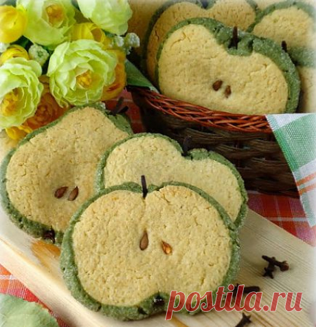 Печенье &quot;Зеленое яблоко&quot; » Жрать.ру
