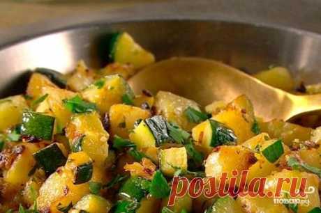 Картофель с кабачками в мультиварке - кулинарный рецепт на Повар.ру
