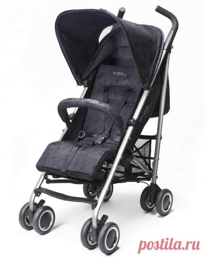 КОЛЯСКА-ТРОСТЬ ONYX DENIM BY LALA BERLIN BLUE CYBEX (САЙБЕКС)
