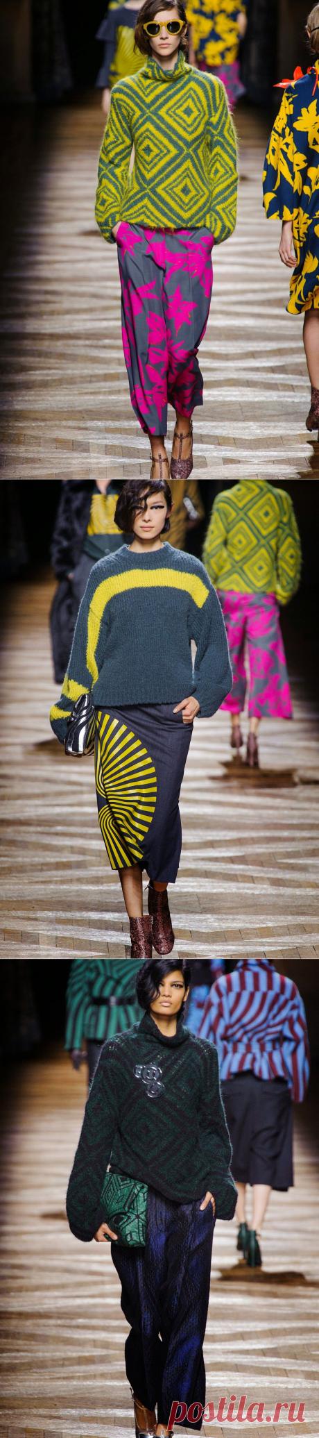 СТИЛЬНОЕ ВЯЗАНИЕ: Dries Van Noten