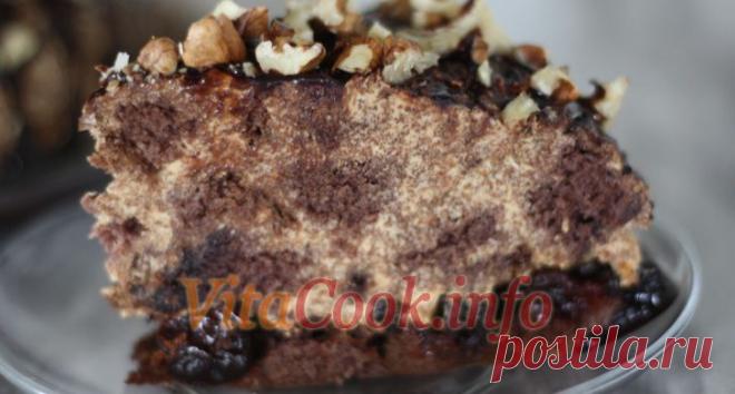 Торт Пьяная вишня | Рецепт вкусного домашнего торта с фото