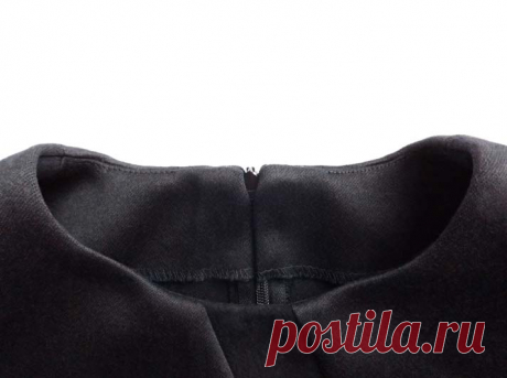 How to sew facing to an invisible zip seam? - Inseam Studios