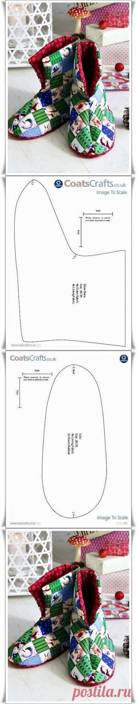 Домашние сапожки. Обсуждение на LiveInternet - Российский Сервис Онлайн-Дне� | Рукоделие:вязание,шитье и др.