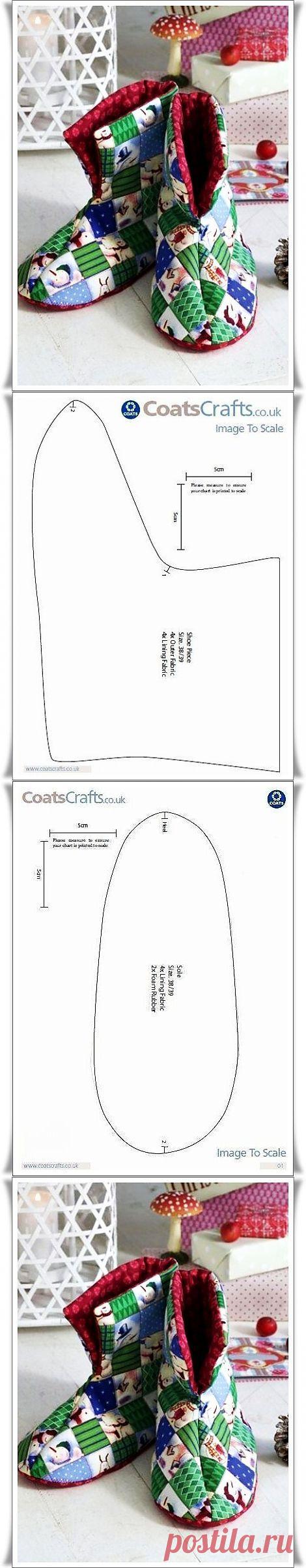 Домашние сапожки. Обсуждение на LiveInternet - Российский Сервис Онлайн-Дне� | Рукоделие:вязание,шитье и др.