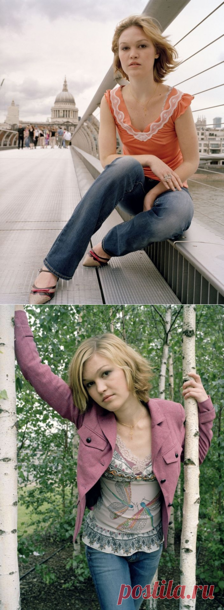Джулия Стайлз (Julia Stiles) в фотосессии Офелии Уинн (Ophelia Wynne) для журнала Time Out London (июль 2004)