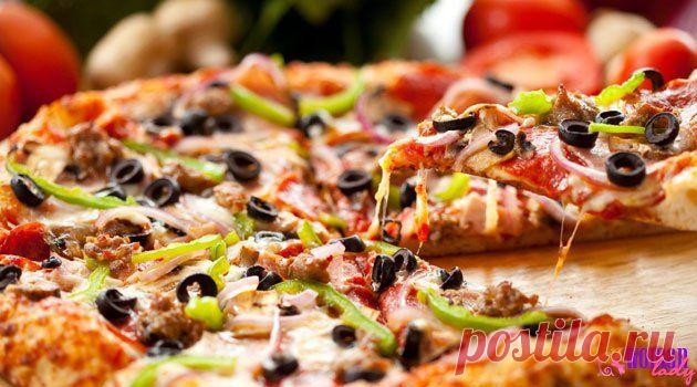 Тесто для пиццы без дрожжей