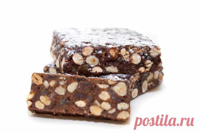 Полезный десерт из орехов и сухофруктов «Панфорте»