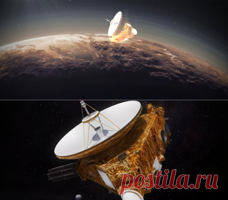 Что увидел аппарат &quot;Новые горизонты&quot; прилетев к Плутону | COSMOS | Яндекс Дзен