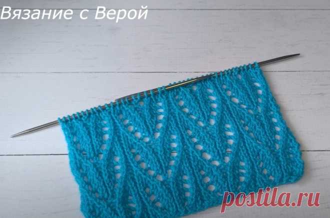 ЛЁГКИЙ и КРАСИВЫЙ узор спицами