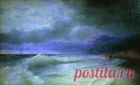 Wave Artist: Ivan Aivazovsky Completion Date: 1895   |  Pinterest • Всемирный каталог идей