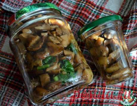 Солёные грибы – кулинарный рецепт