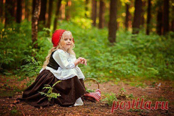 Мастер-класс смотреть онлайн: Sewing a Cap for Little Red Riding Hood, or Rotkappchen, with Original Pattern | Livemaster Magazine