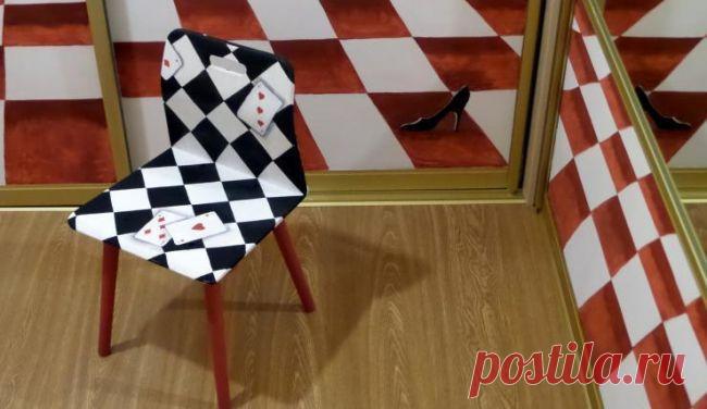 Детский «карточный» стульчик