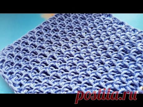 БОМБИЧЕСКИЙ УЗОР 🥇 спицами. Knitting pattern✌ - YouTube