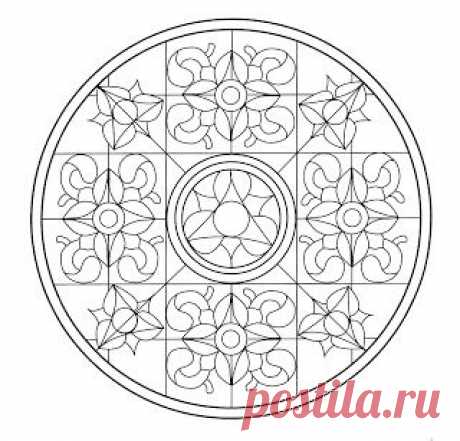 Мандалы для живописи: модернистские Мандалы