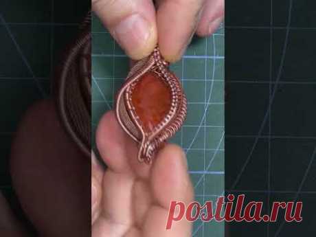 Handmade wire jewelry Valeriy Vorobev Free wire wrapped jewelry step by step tutorials for beginners