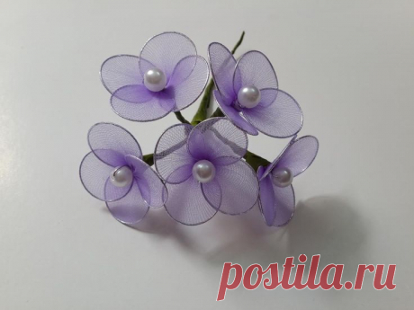 DIY Nylon Flower