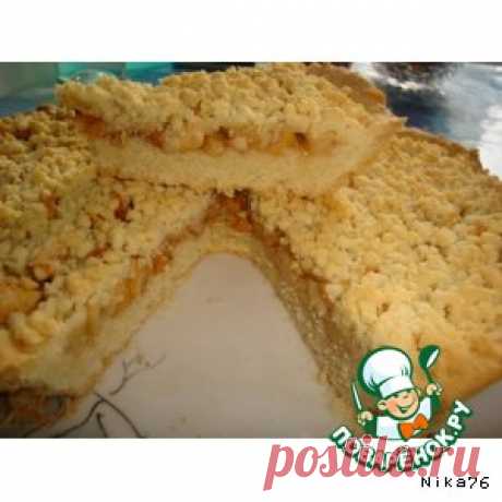 Бабушкин яблочный пирог - кулинарный рецепт