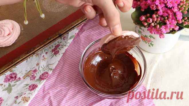 Безе в шоколаде