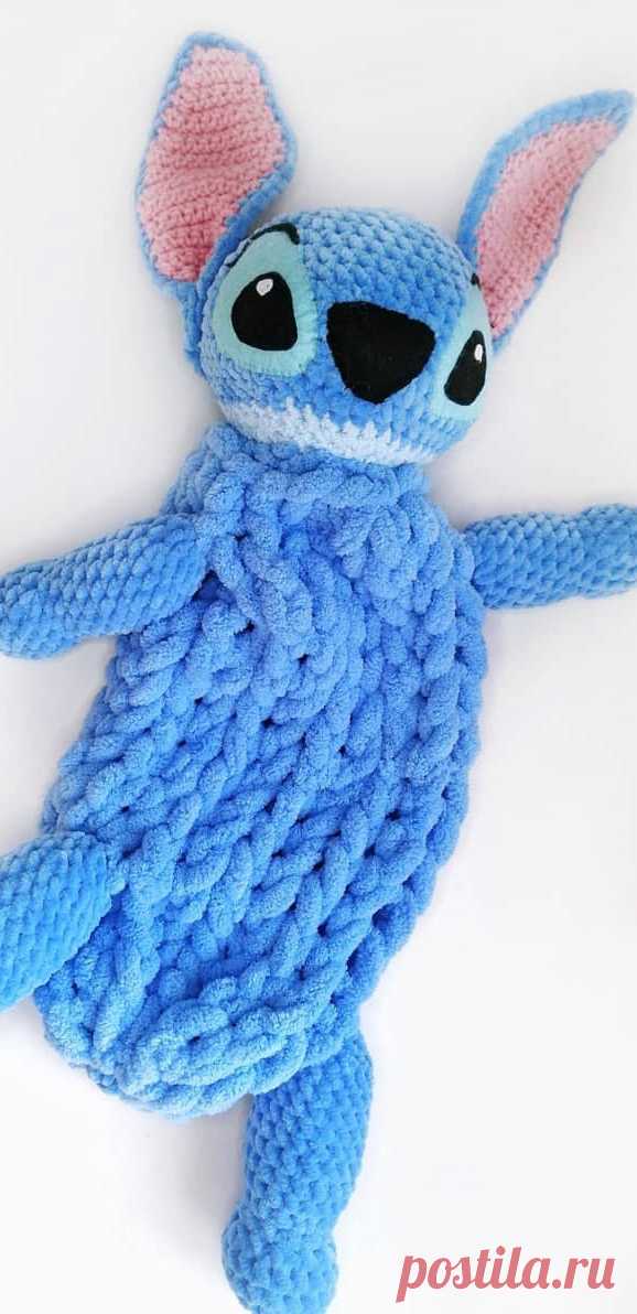 PDF Пижамница Стич крючком. FREE crochet pattern; Аmigurumi doll patterns. Амигуруми схемы и описания на русском. Вязаные игрушки и поделки своими руками #amimore - инопланетянин, персонаж из мультфильма Лило и Стич, Disney Lilo & Stitch, alien, Дисней.