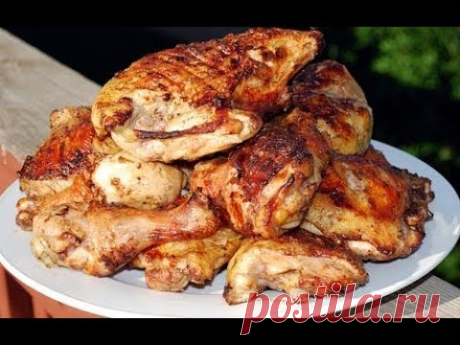 Шашлык из курицы от нашего друга актера.